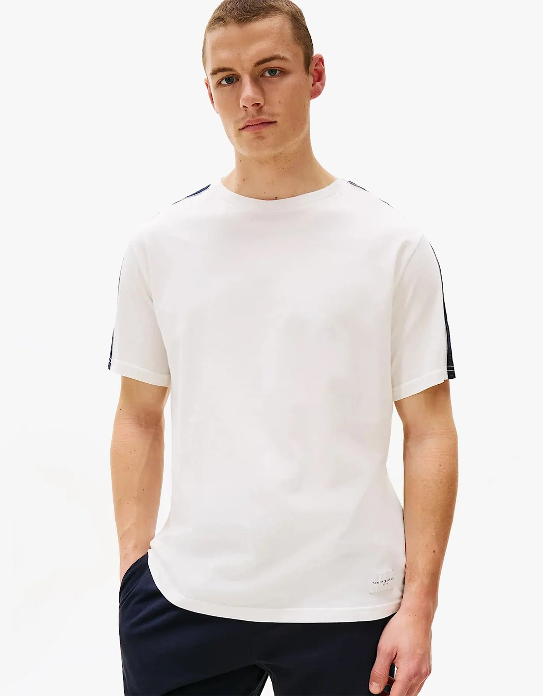 TH ESTABLISHED Mens T-Shirt Ecru
