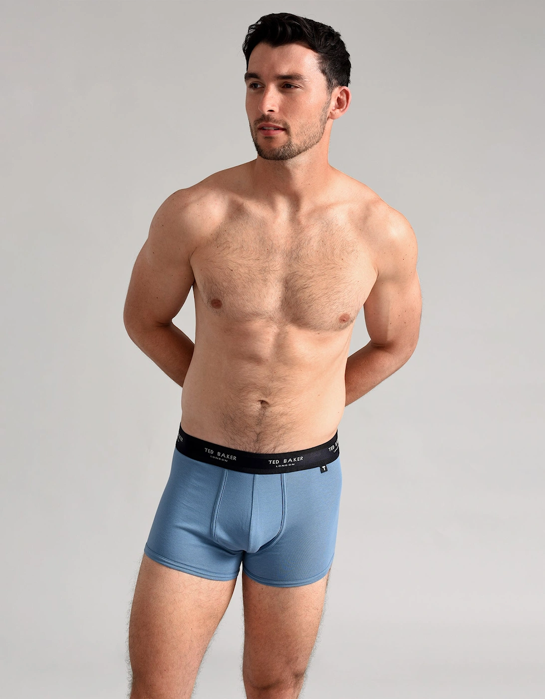 3-Pack Cotton Trunks Mens Multicoloured