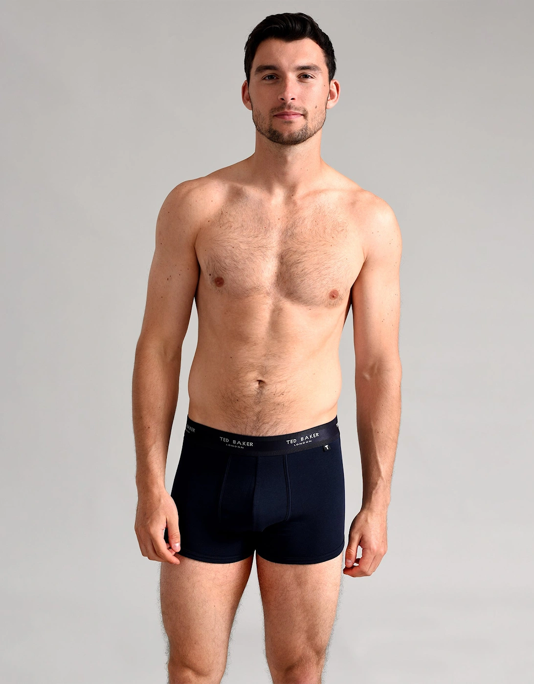 3-Pack Cotton Trunks Mens Multicoloured
