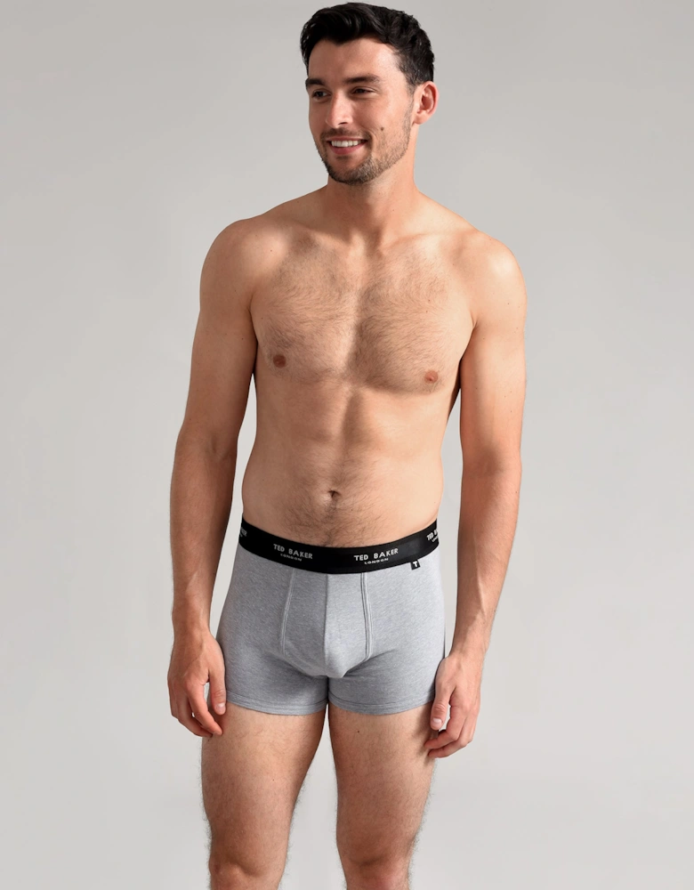 3-Pack Cotton Trunks Mens Multicoloured