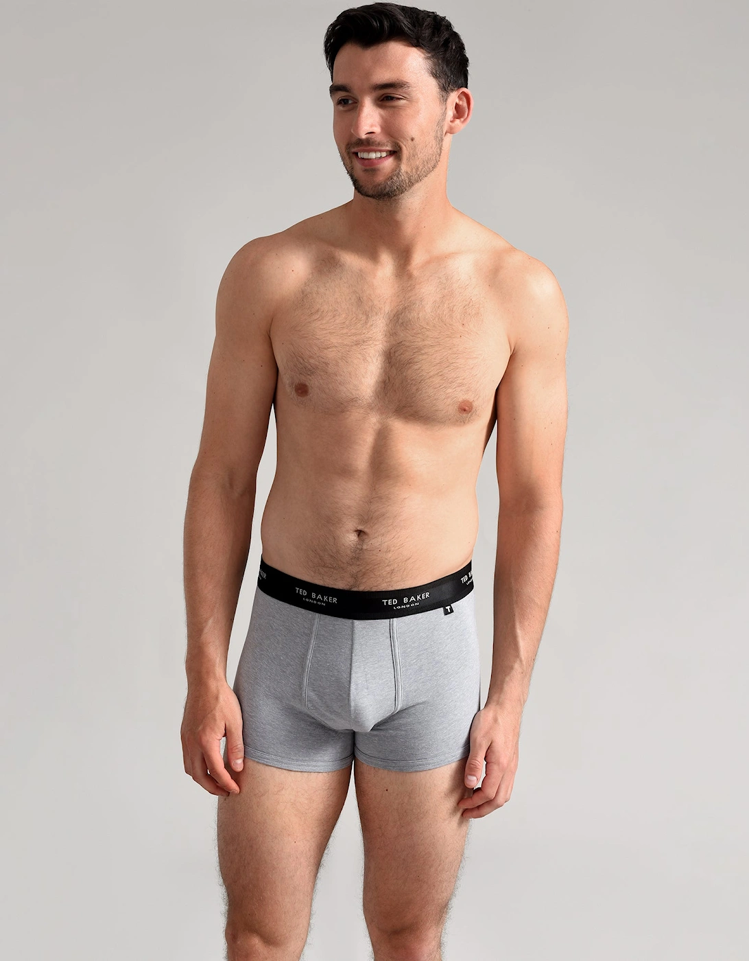 3-Pack Cotton Trunks Mens Multicoloured