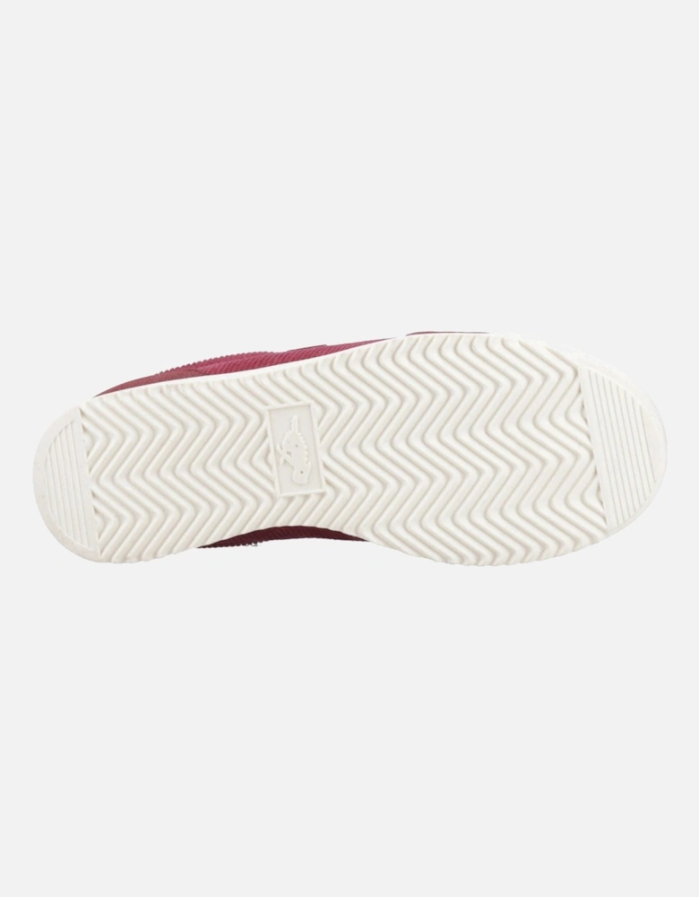 Bolt Corduroy Women's Burgundy Trainers