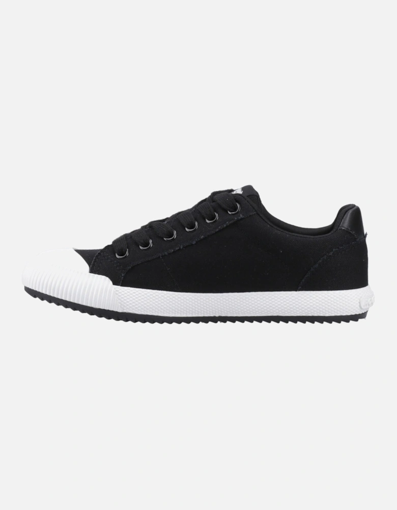 Cheery Low Cotton Women's Black Trainers