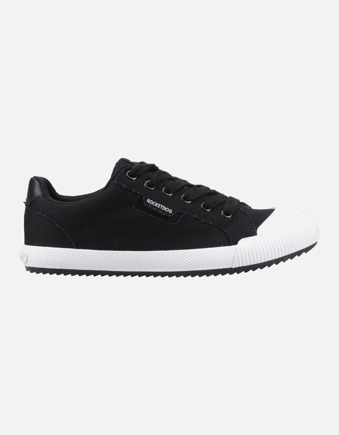 Cheery Low Cotton Women's Black Trainers