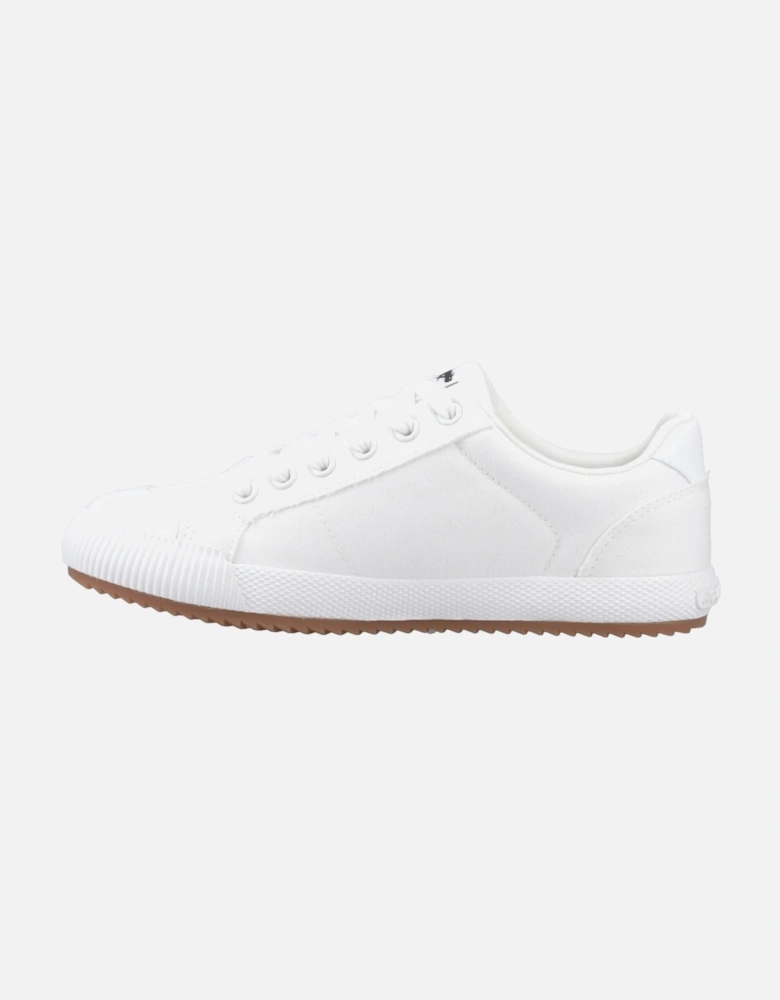 Cheery Low Cotton Women's White Trainers