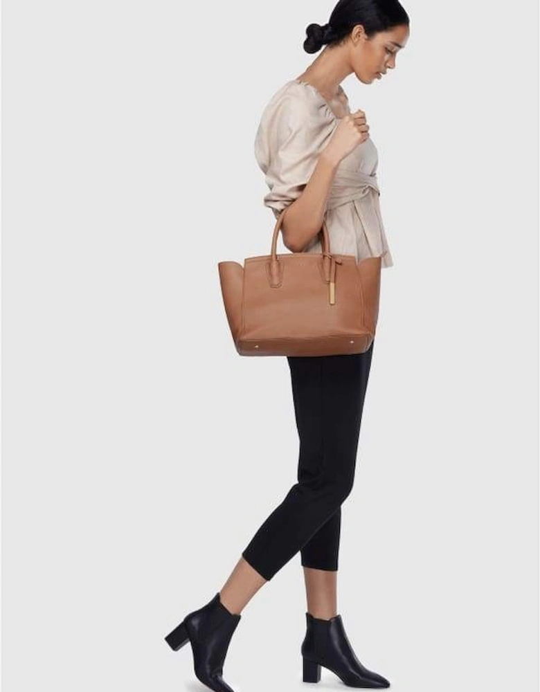 Grant Brown Vegan Shoulder Bag (Waiting List - Arrives 11th Jan 2026)