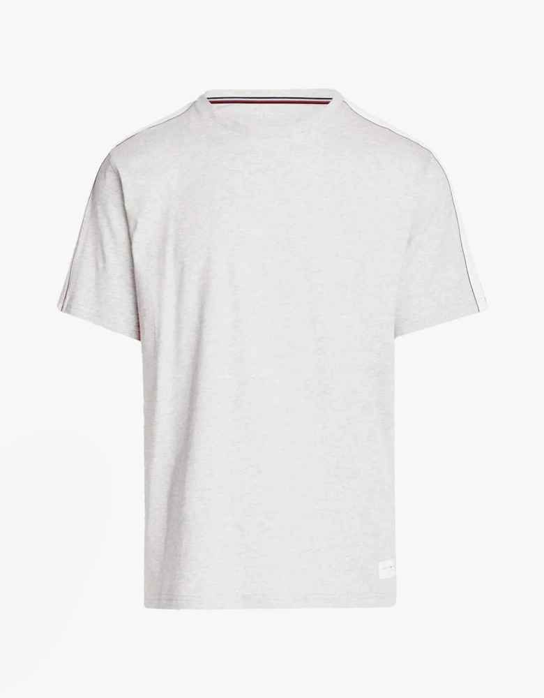 TEE LOGO Mens Light Grey Ht