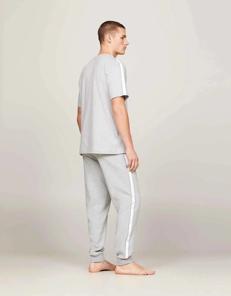 TEE LOGO Mens Light Grey Ht