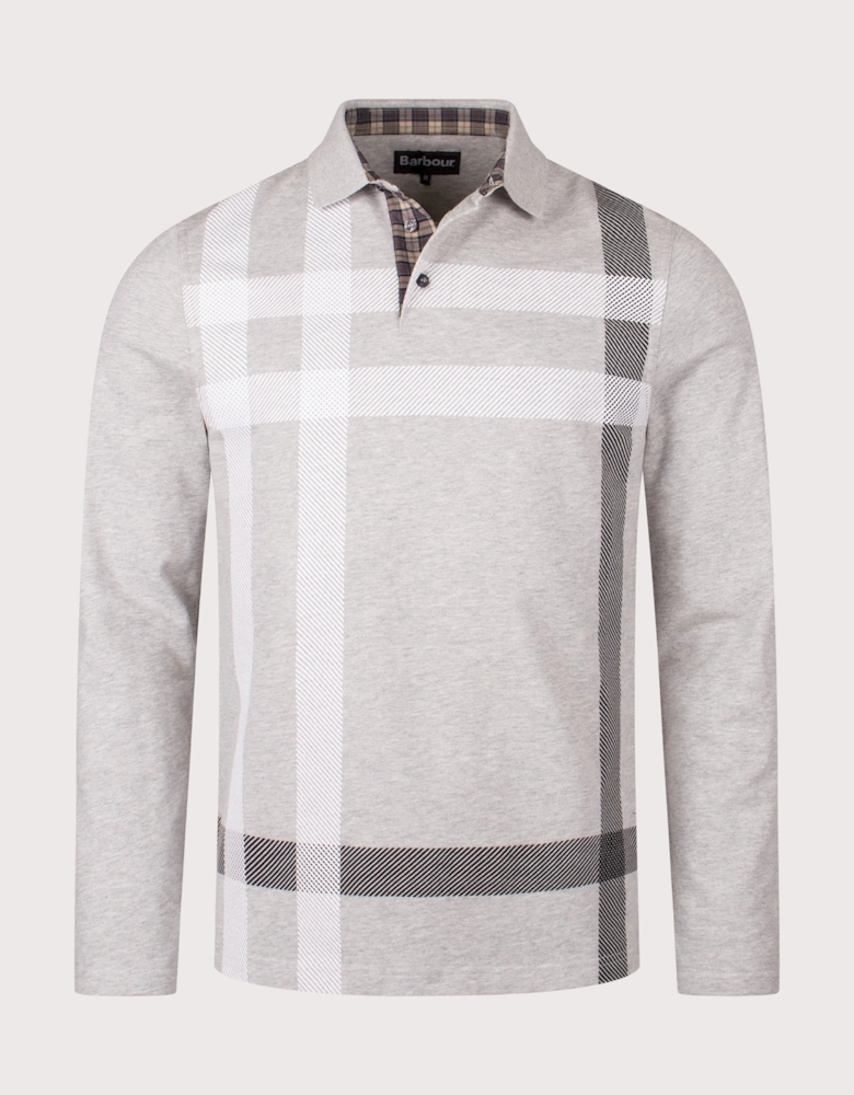 Blaine Tailored Long Sleeve Polo Shirt