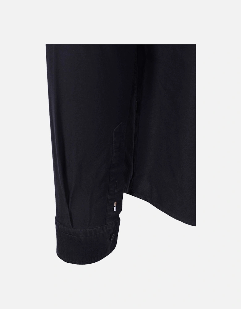 Boss Black H Roan Casual Oxford Shirt Dark Blue