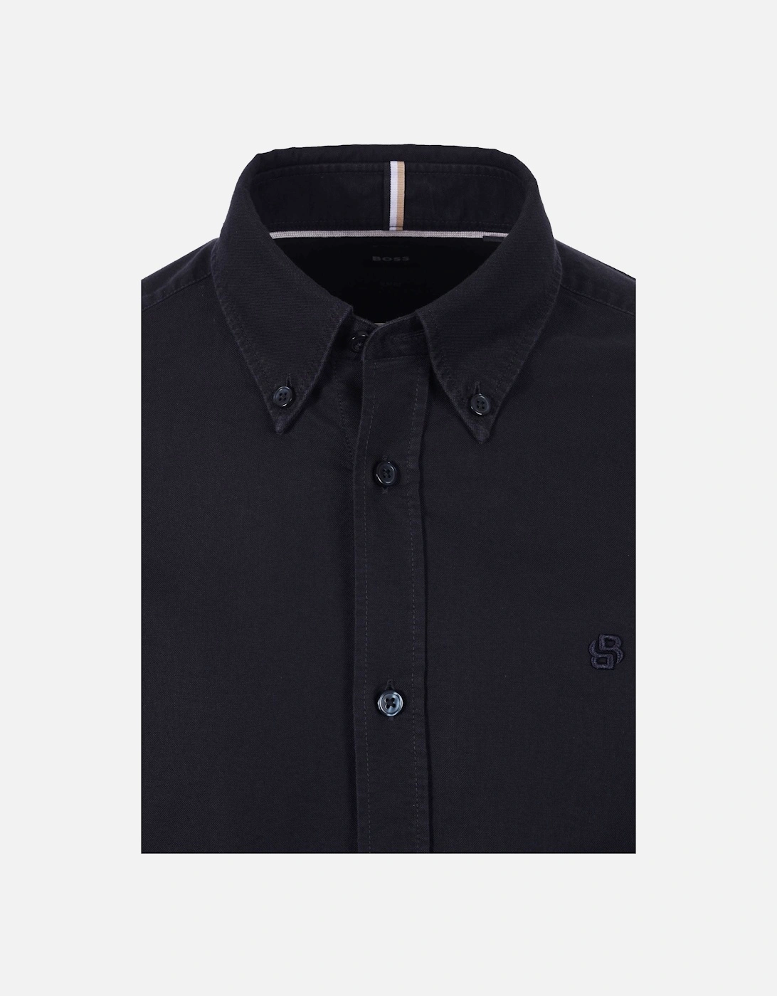 Boss Black H Roan Casual Oxford Shirt Dark Blue