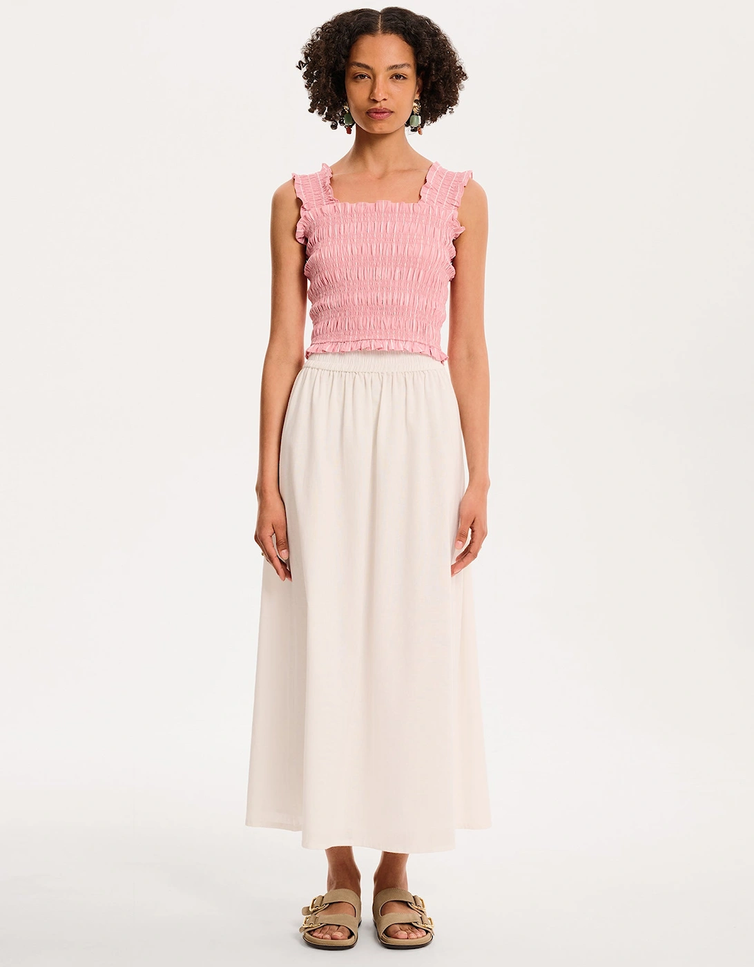 Jolie Skirt in White