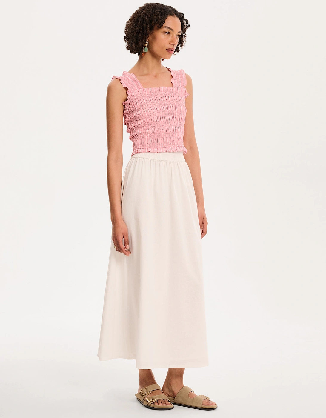 Jolie Skirt in White