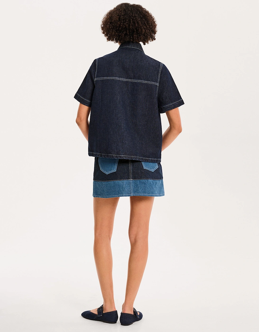 Ronnie Shirt in Dark Wash