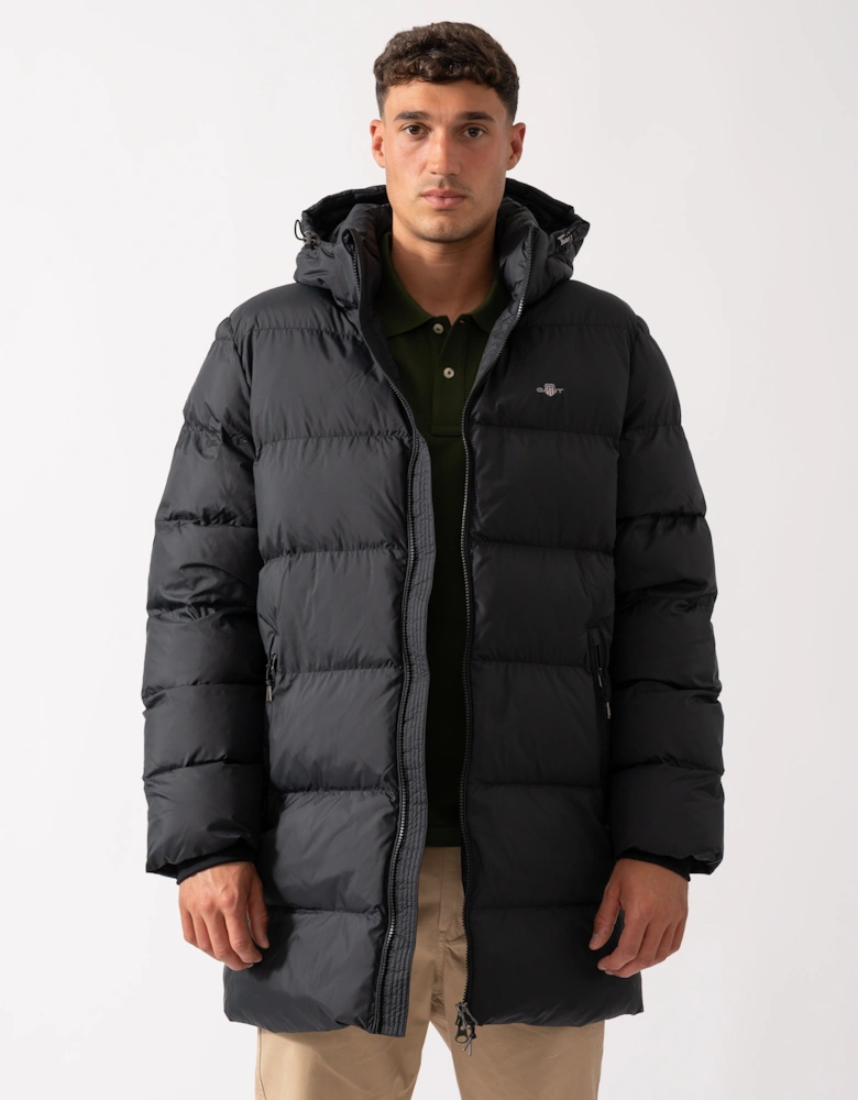 Mens Active Cloud Mid Length Jacket - 5 Black