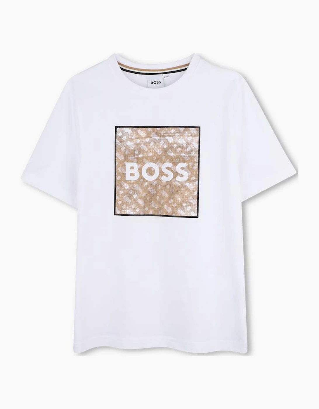 Hugo Boss Boys White 'S Boss T Shirt J52370 Size 30 Kids