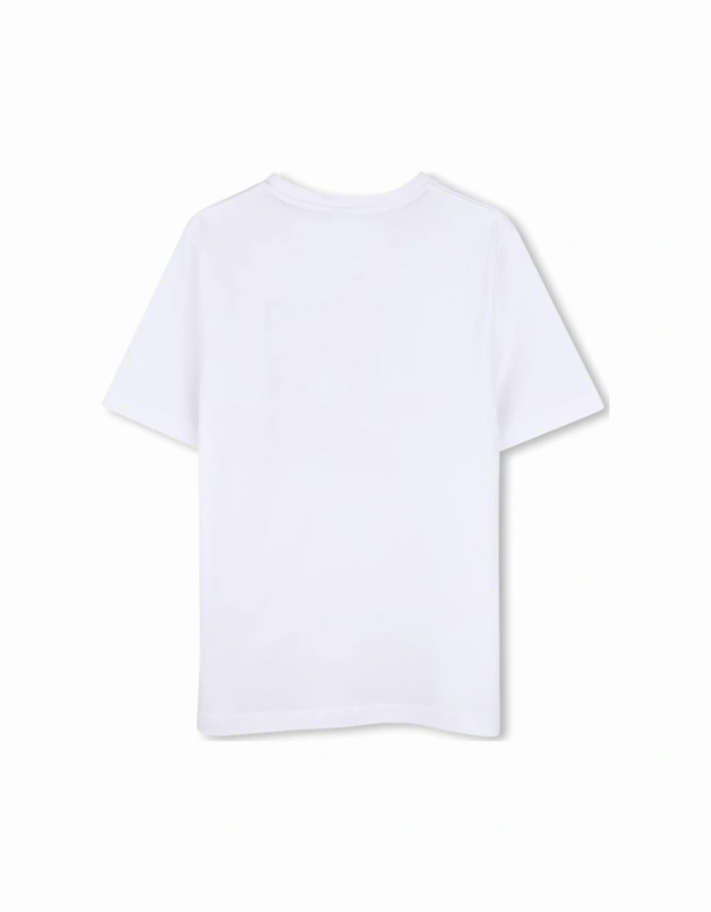 BOSS BOYS WHITE T SHIRT J52370