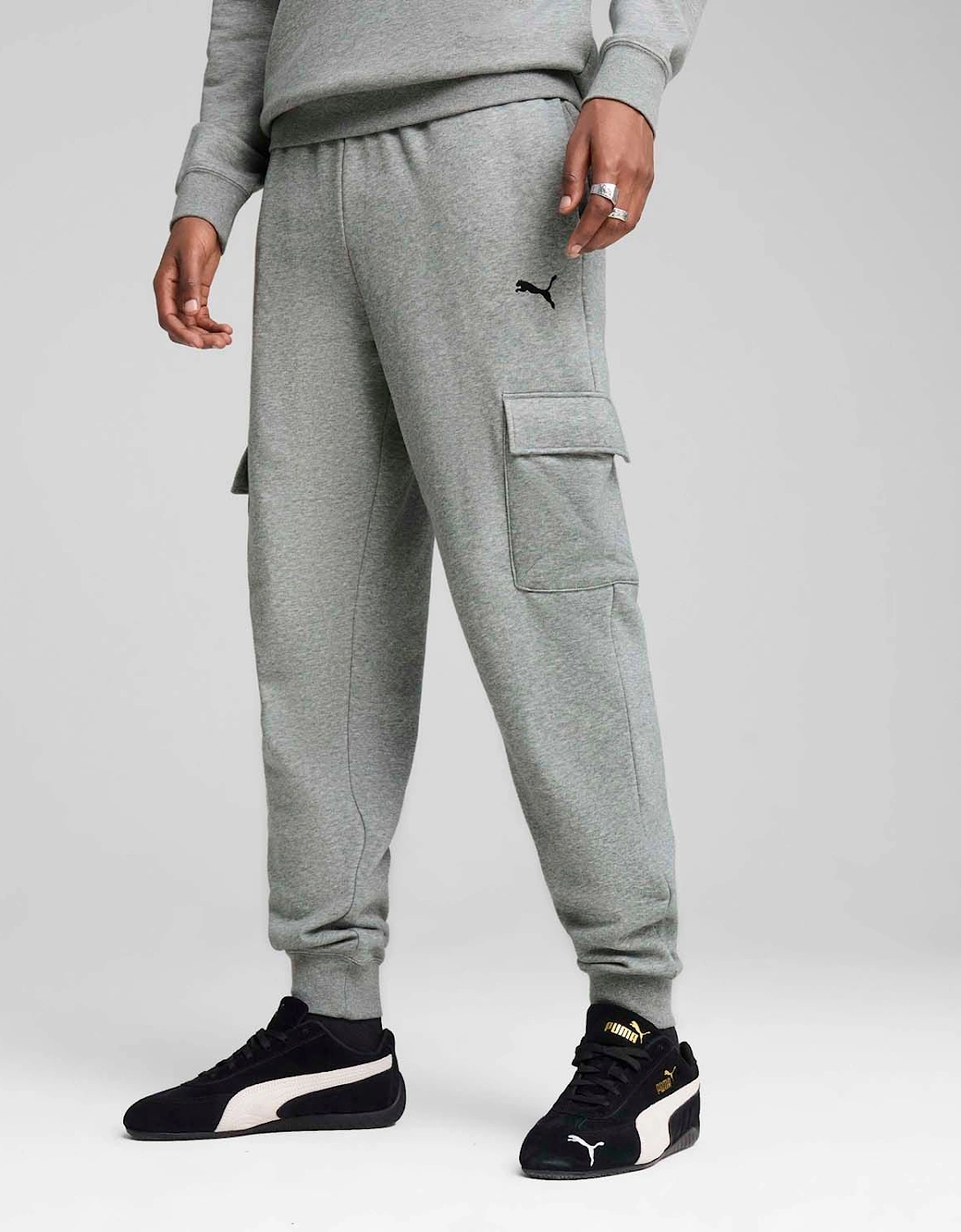 Small Logo Fleece Cargo Pants, 5 of 4