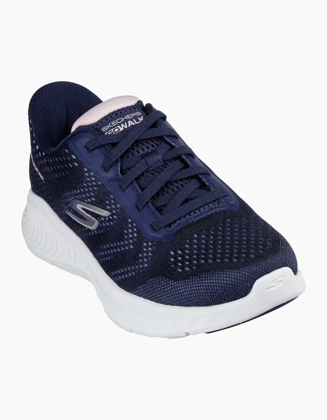 Skechers Go Walk Women's Navy Go Walk Now Khloe Trainers - Size: 3
