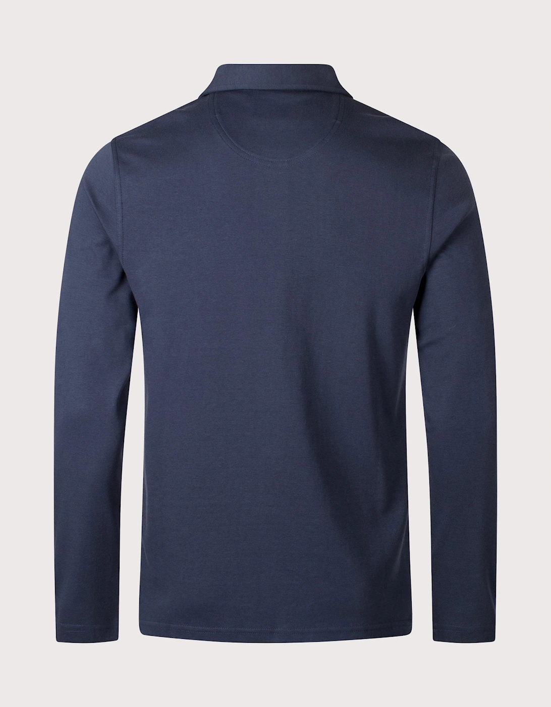 Corpatch Tailored Long Sleeve Polo Shirt