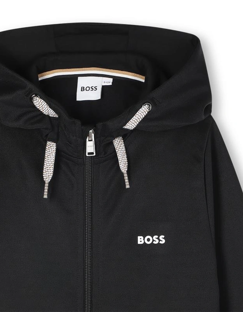 BOSS BOYS BLACK TRACKSUIT J52399