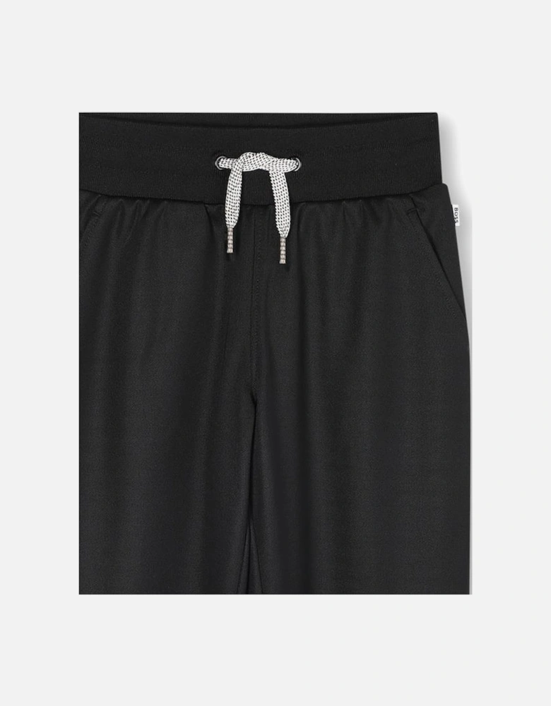 BOSS BOYS BLACK TRACKSUIT J52399