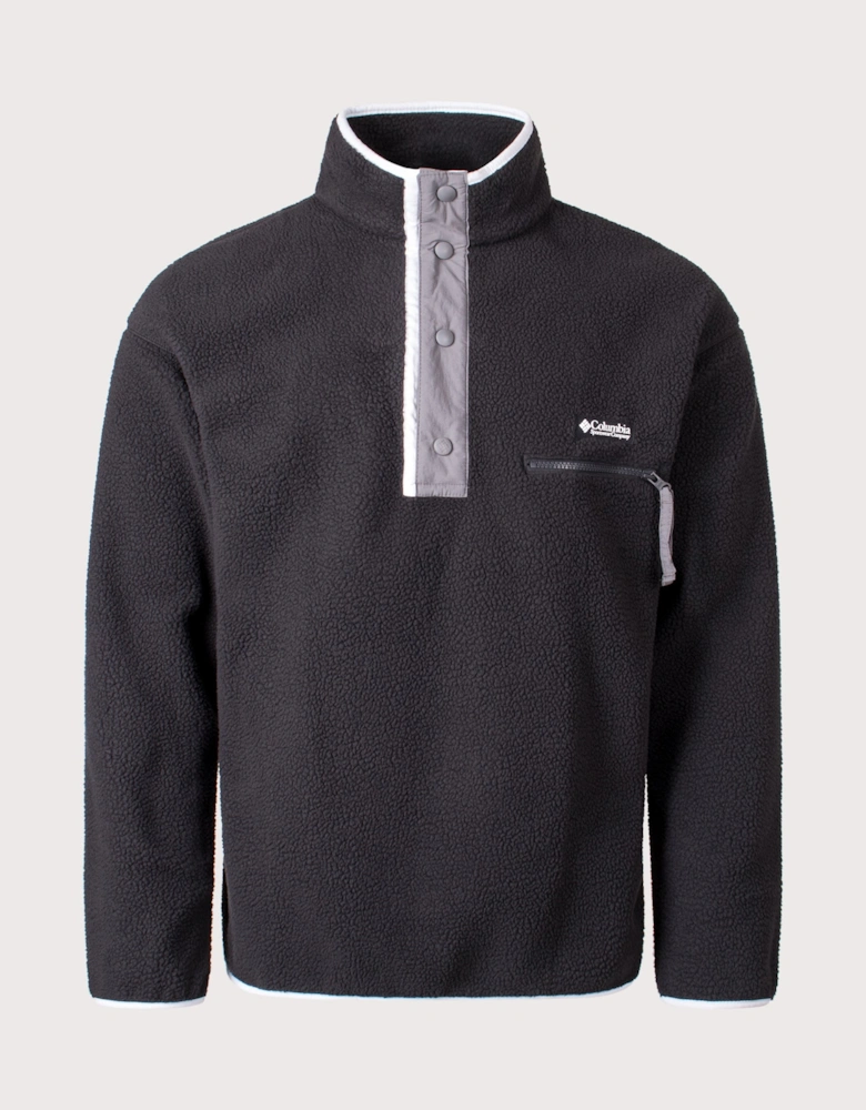 Helvetia II Half Snap Fleece Sweatshirt