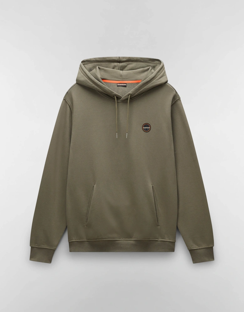 Badge Mens Hoodie - Tea Leaf G0A