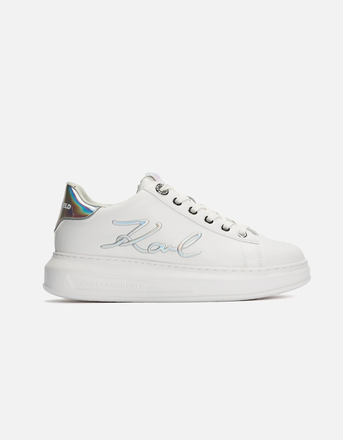 Kapri Signa Lace Womens White / Iridescent Trainers