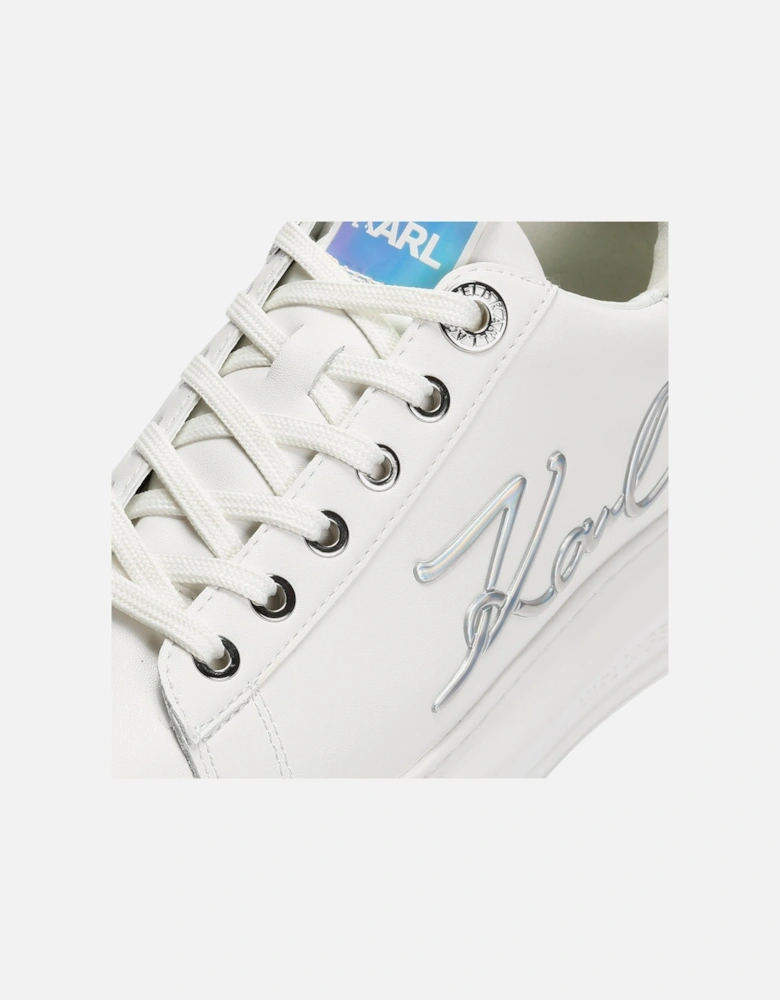 Kapri Signa Lace Womens White / Iridescent Trainers