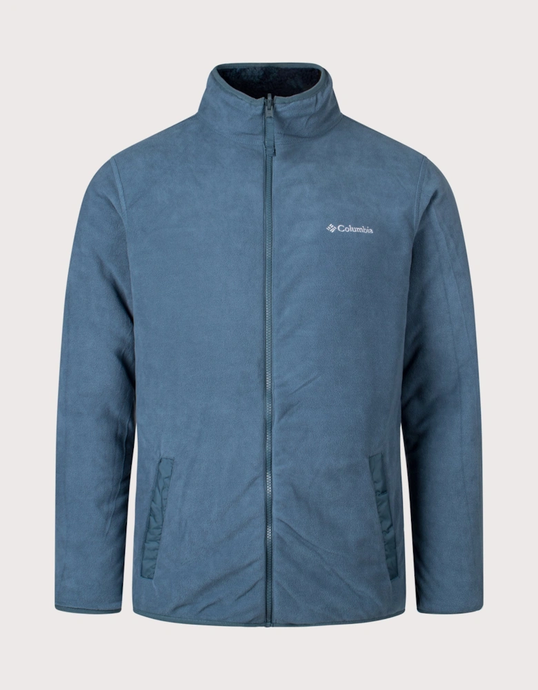 Winter Pass Reversible Fleece Full Zip Sweatshirt
