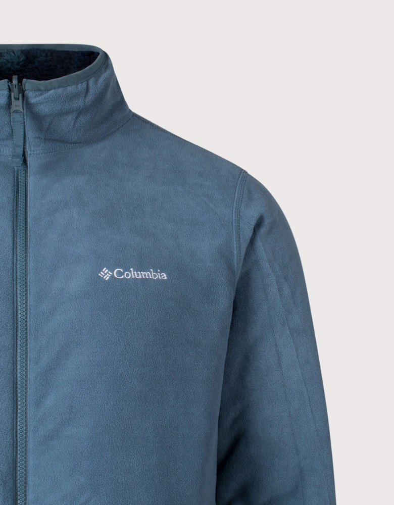 Winter Pass Reversible Fleece Full Zip Sweatshirt