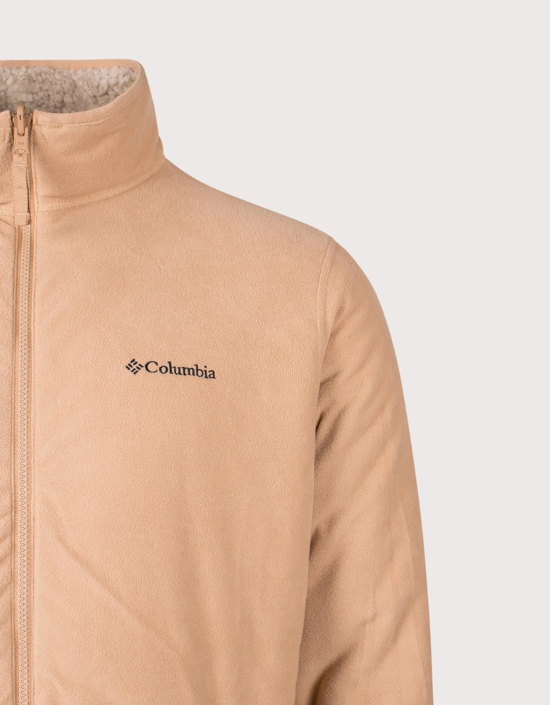 Winter Pass Reversible Fleece Full Zip Sweatshirt