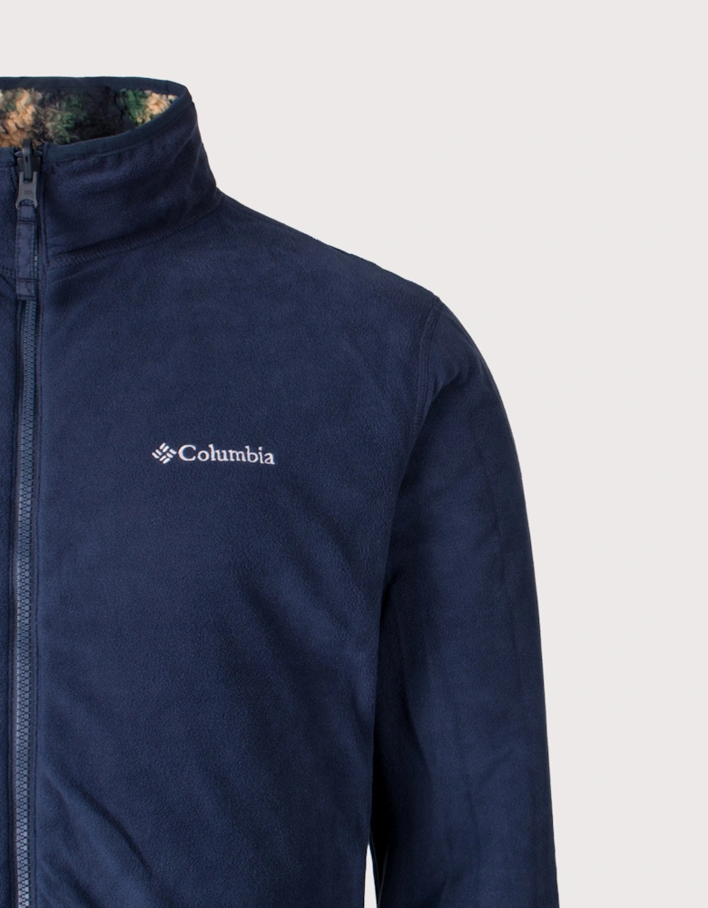 Winter Pass Reversible Fleece Full Zip Sweatshirt