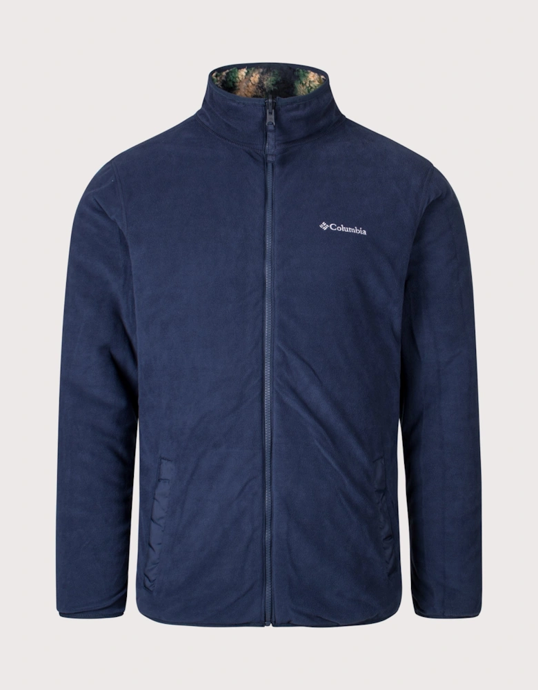 Winter Pass Reversible Fleece Full Zip Sweatshirt