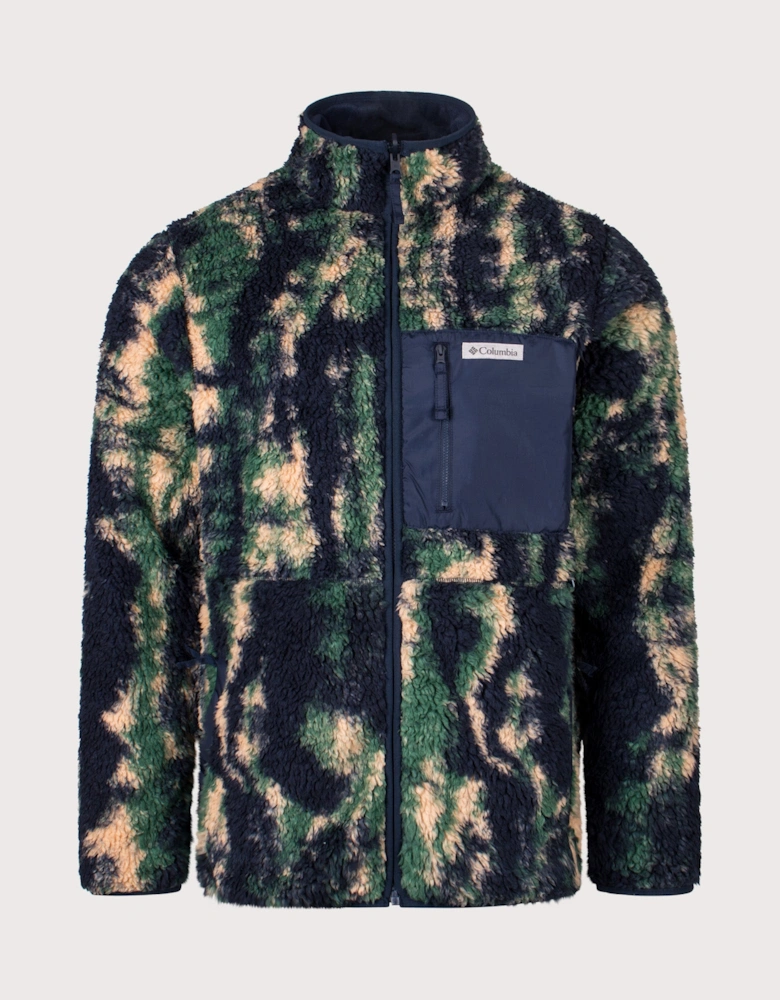 Winter Pass Reversible Fleece Full Zip Sweatshirt