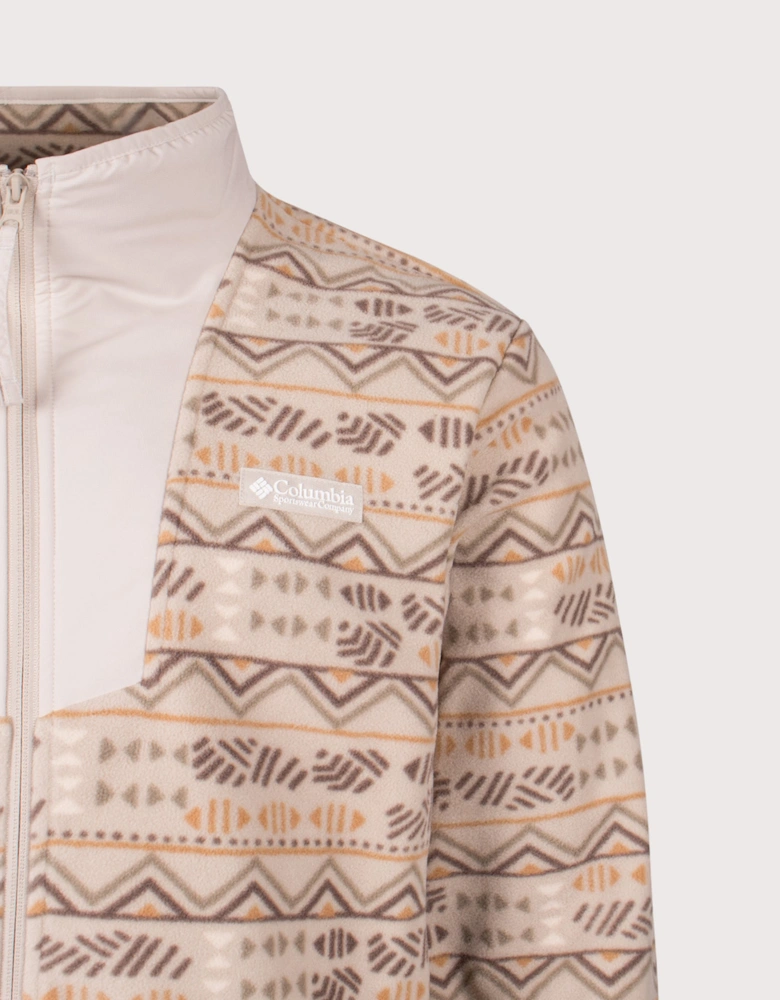 Sequoia Grove Printed Full Zip Sweatshirt