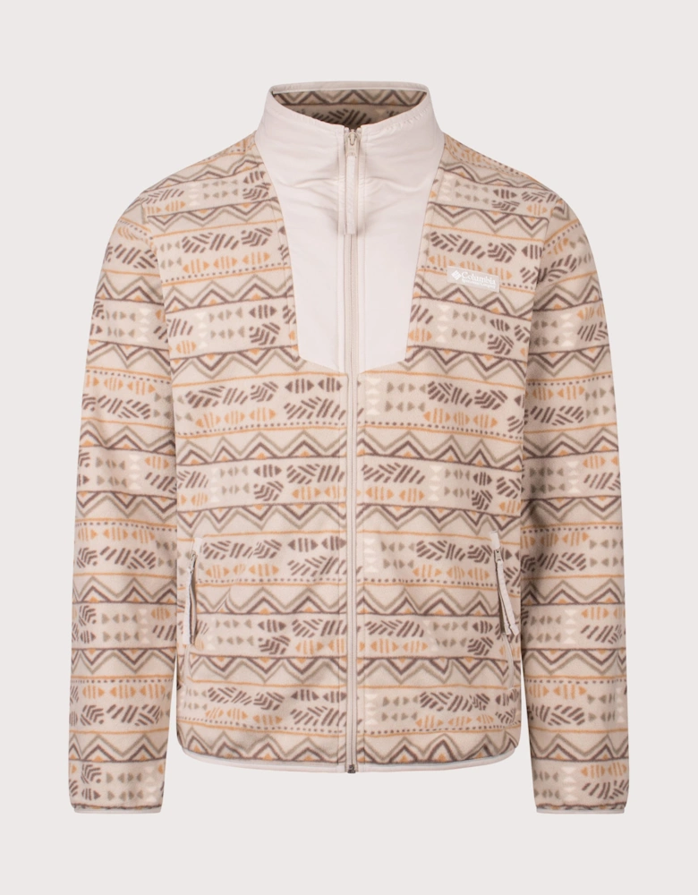 Sequoia Grove Printed Full Zip Sweatshirt