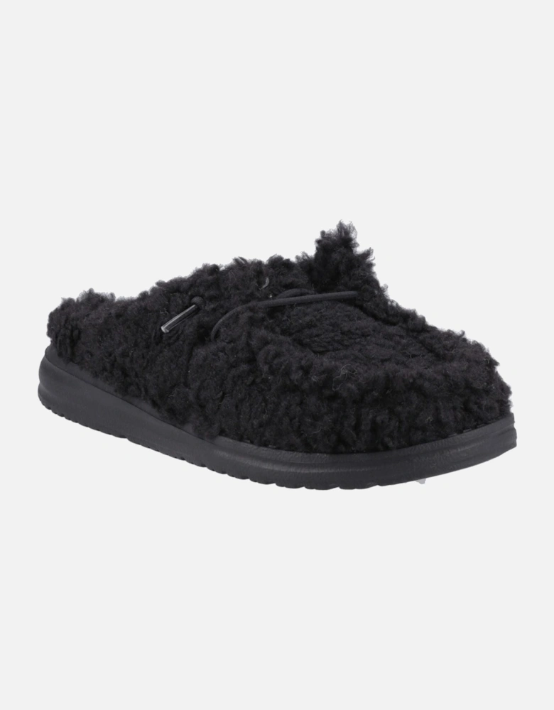 HEYDUDE Wendy Polyester Women's Black Mules