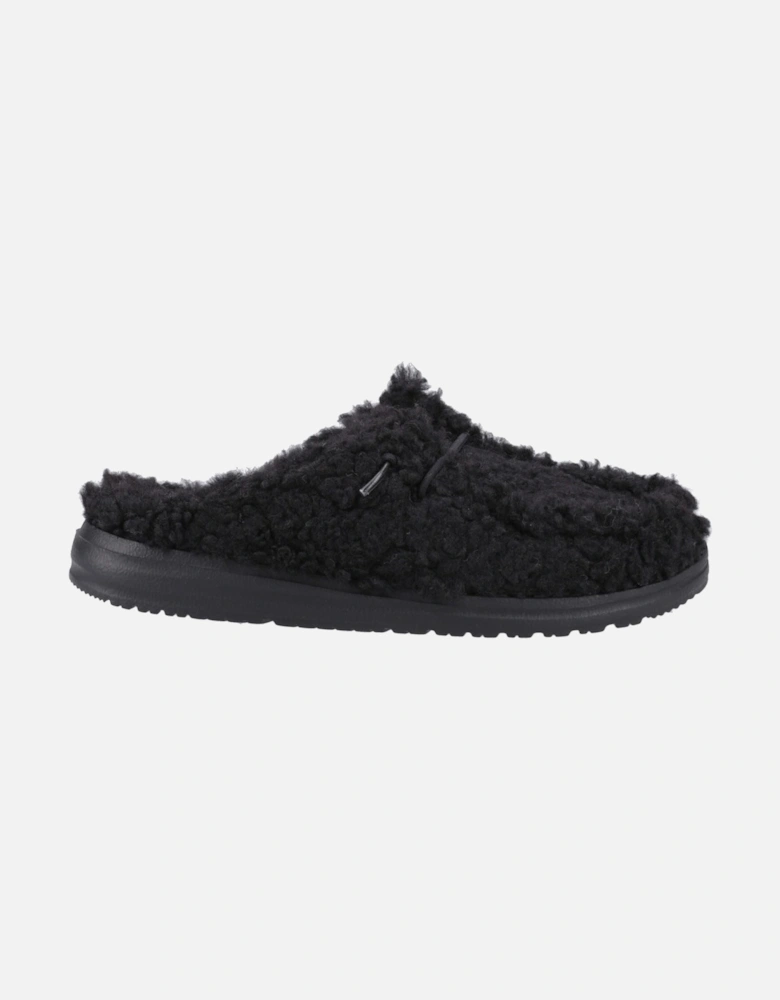 HEYDUDE Wendy Polyester Women's Black Mules