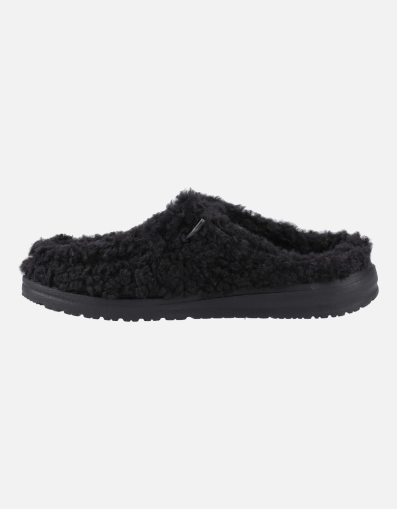 HEYDUDE Wendy Polyester Women's Black Mules