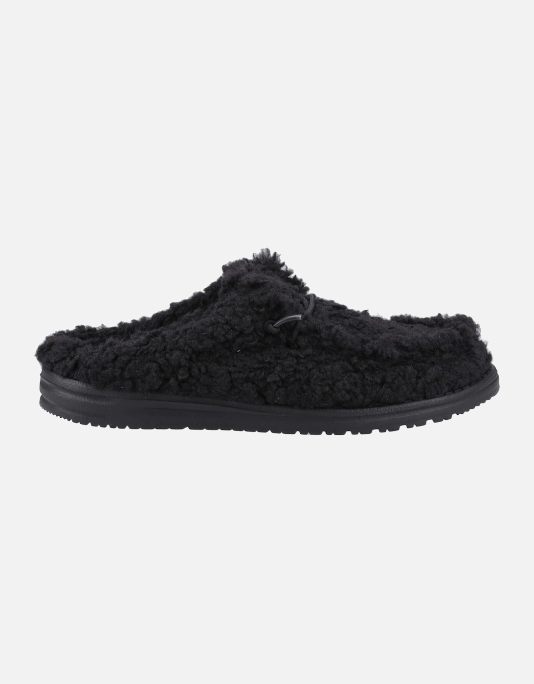 HEYDUDE Wally Polyester Men's Black/Black Mules