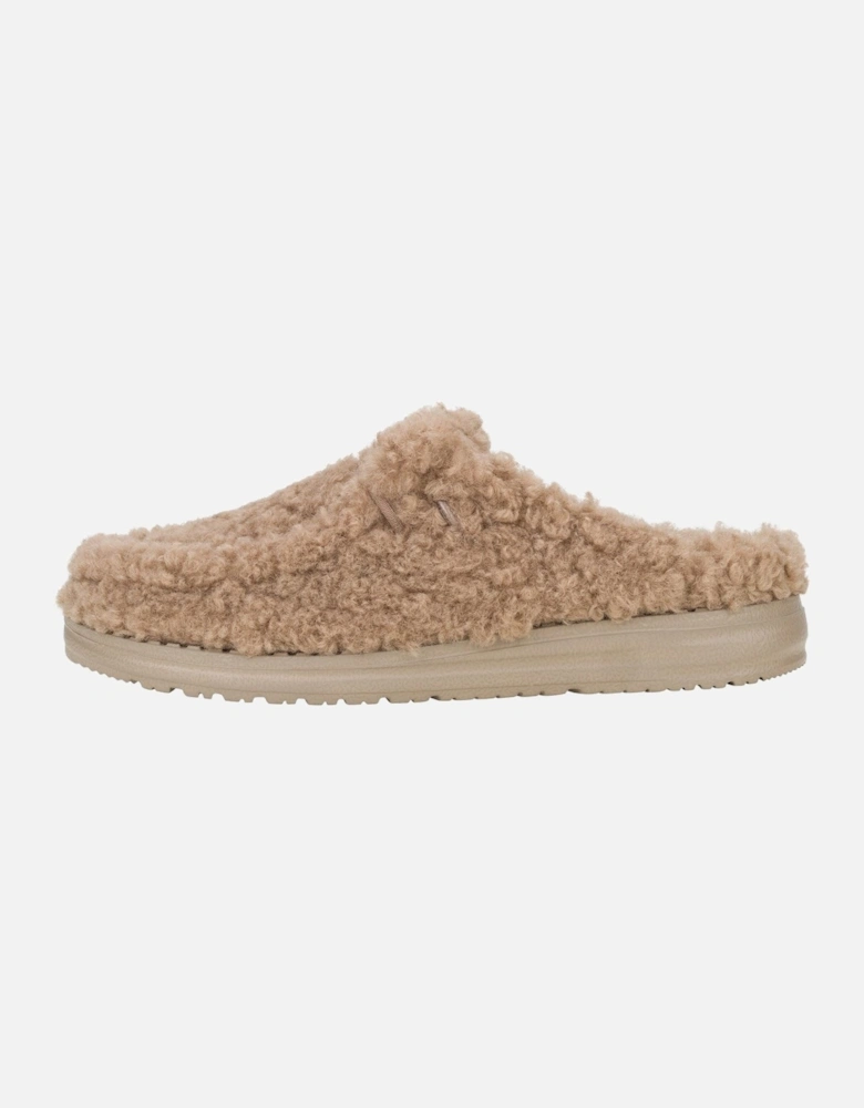 HEYDUDE Wendy Polyester Women's Timber Wolf Mules