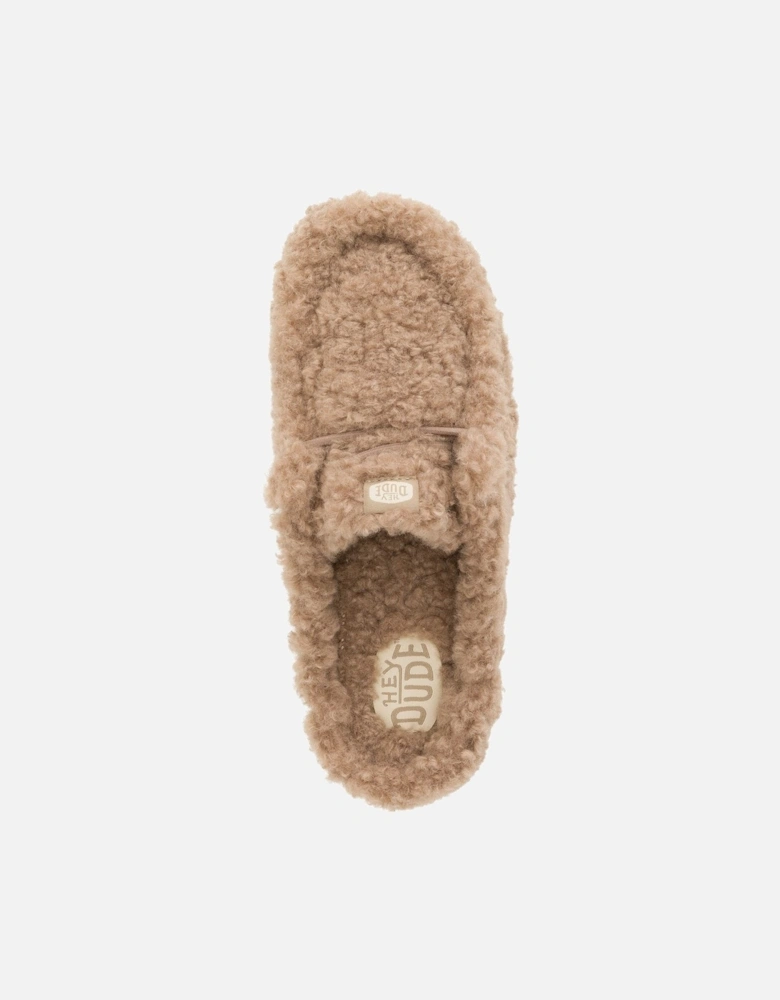 HEYDUDE Wendy Polyester Women's Timber Wolf Mules