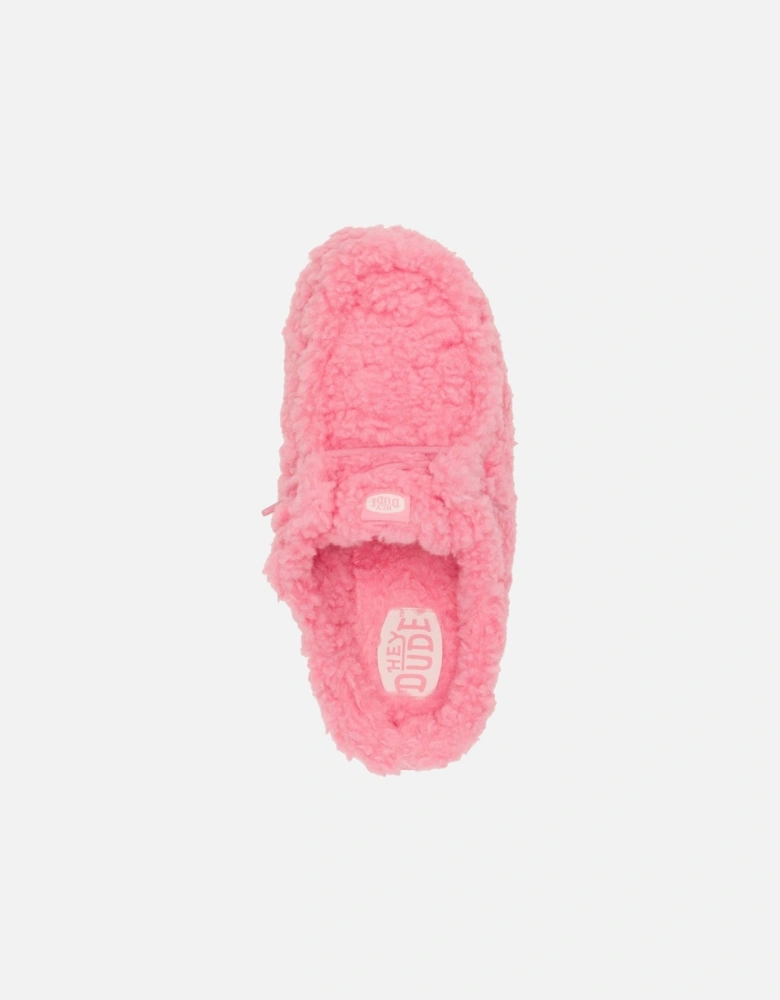 HEYDUDE Wendy Polyester Women's Plumeria Pink Mules