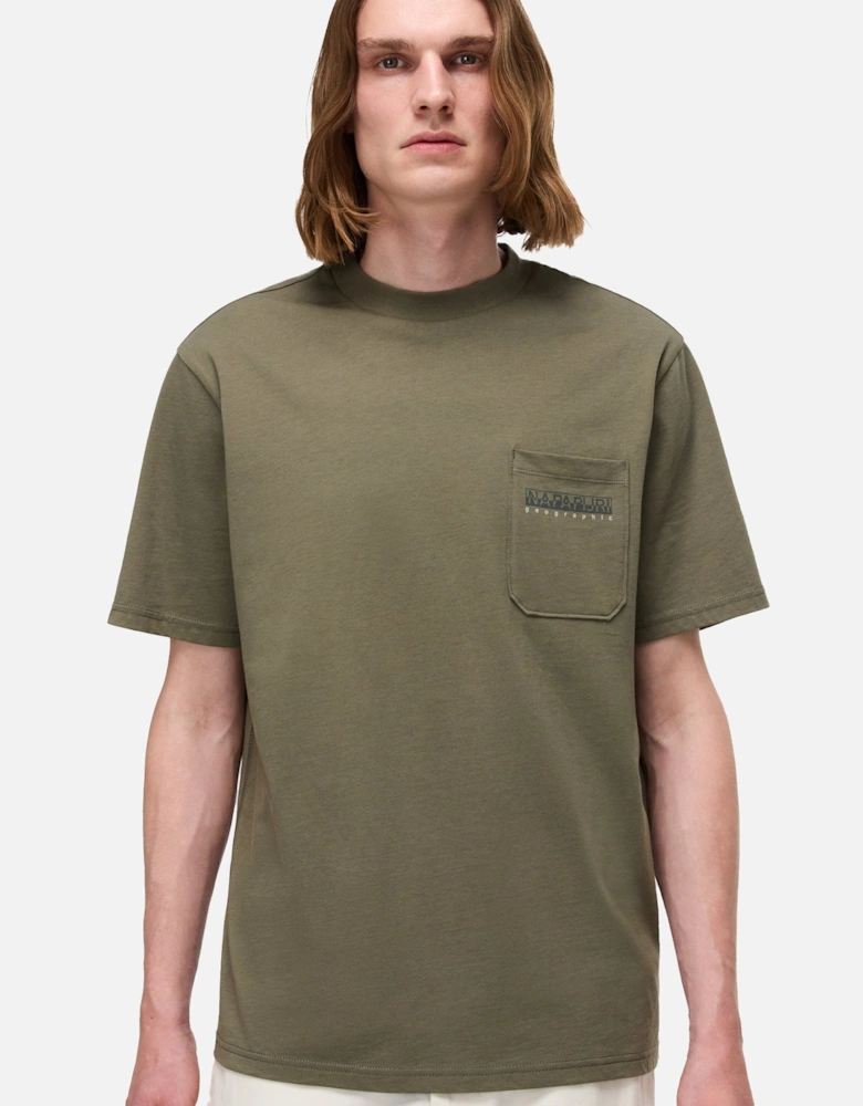 Fanes Pocket T-Shirt Tea Leaf