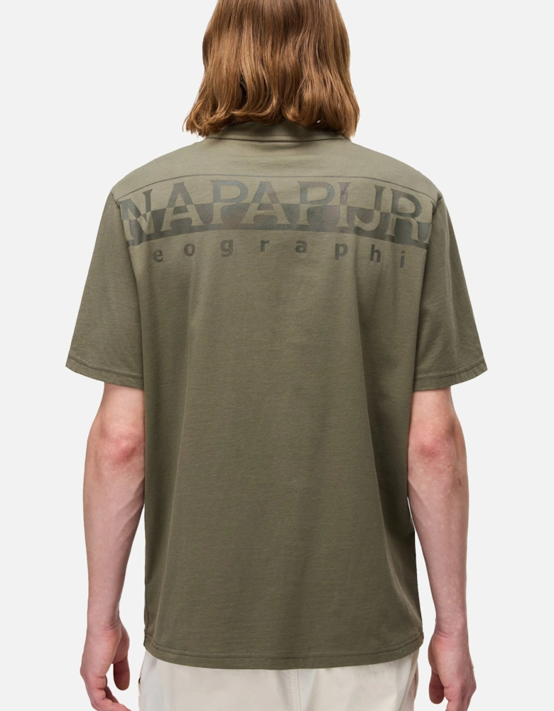 Fanes Pocket T-Shirt Tea Leaf