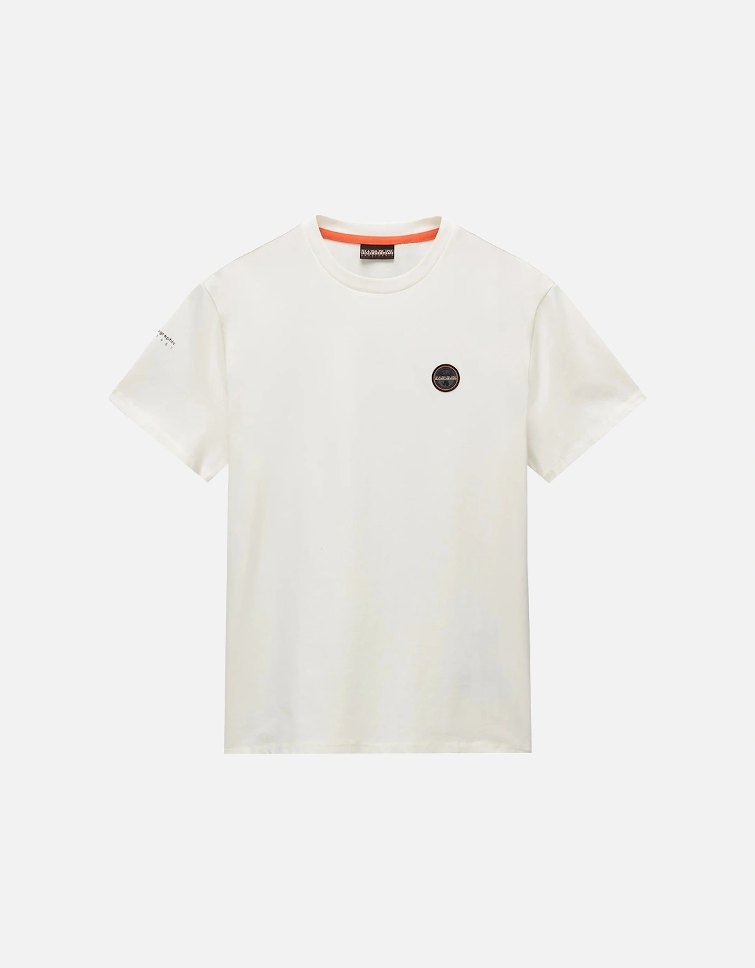S Badge T-Shirt White Heron, 5 of 4