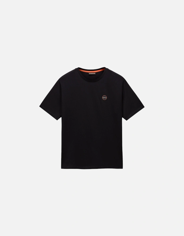 S Badge T-Shirt Black