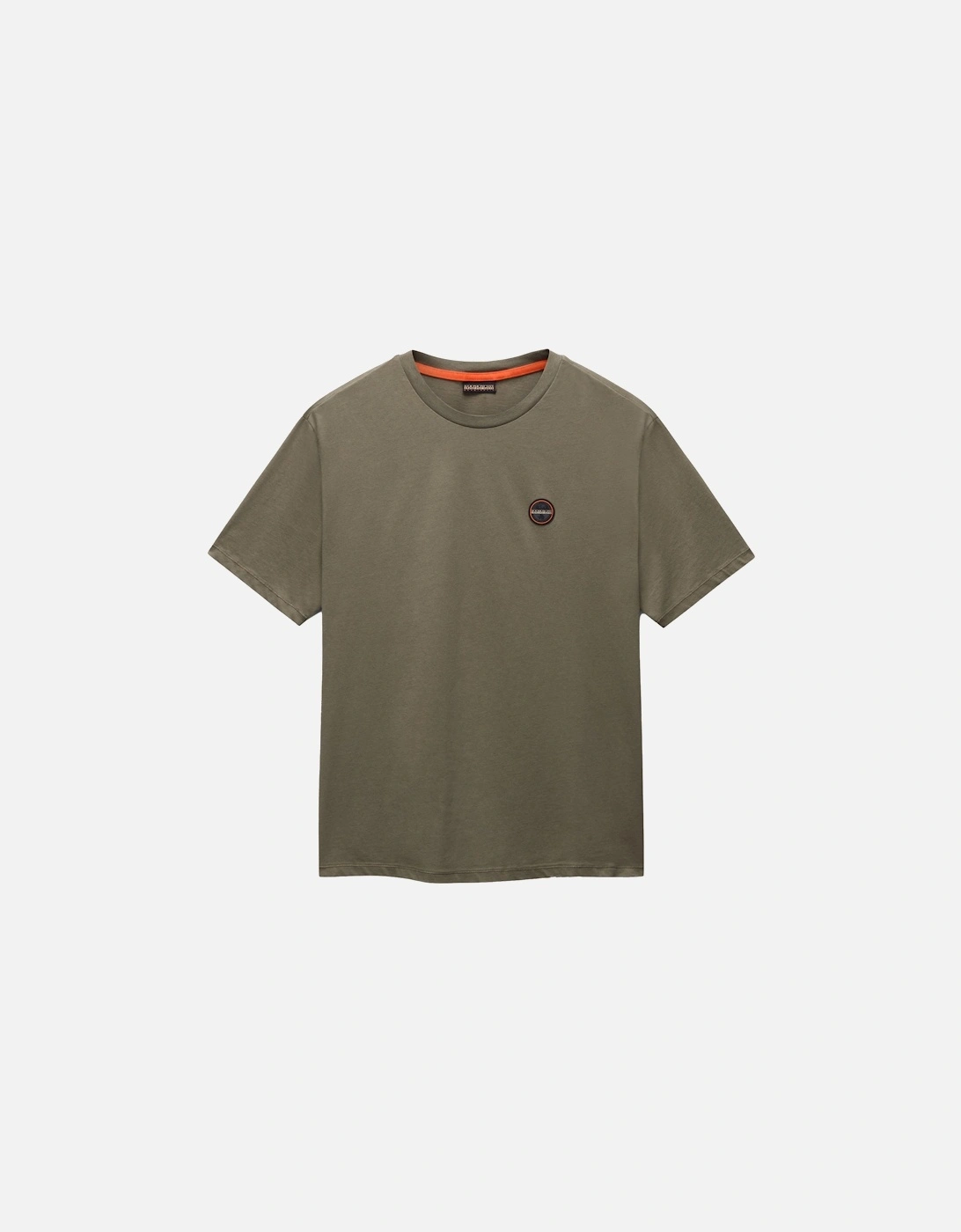 S Badge T-Shirt Tea Leaf, 5 of 4